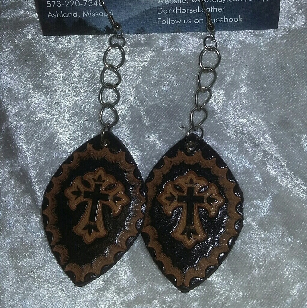 Leather Earrings